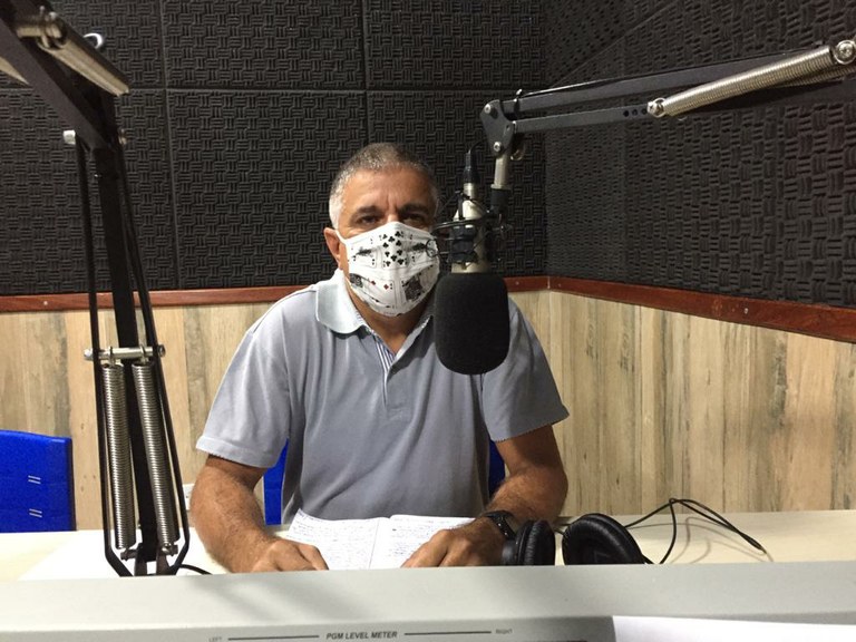 Neste sábado, dia 09 de maio, o entrevistado do Programa "A Voz da Câmara", foi o Vereador Antônio Carlos Bastos da Cunha, o popular Tenente Bastos.