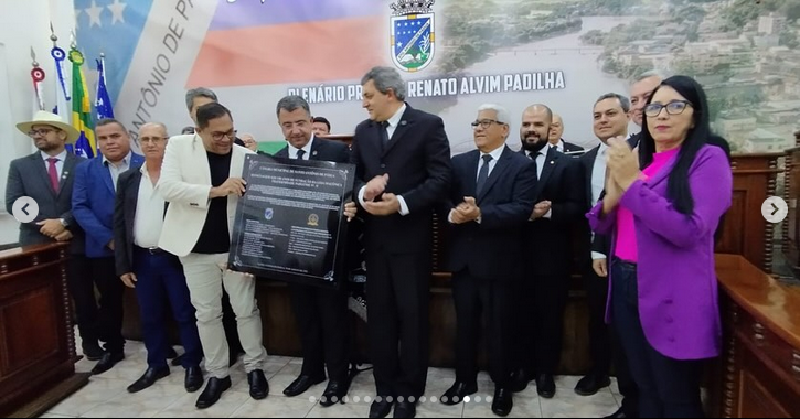 Sessão Solene em homenagem à Loja Maçônica Fraternidade Paduense - 19/08/2025